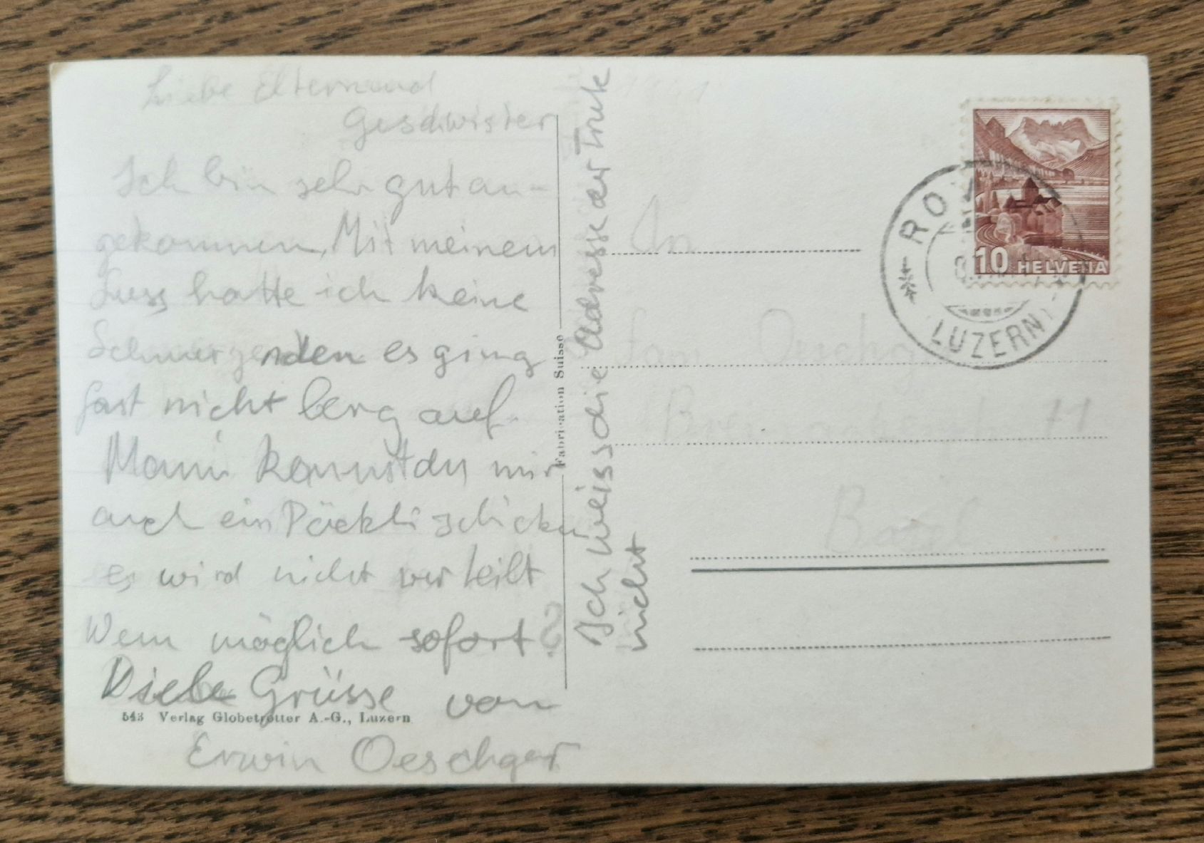 Cartes postales: Romoos 40iger Jahre – D'occasion à Ebikon par Donar50 2