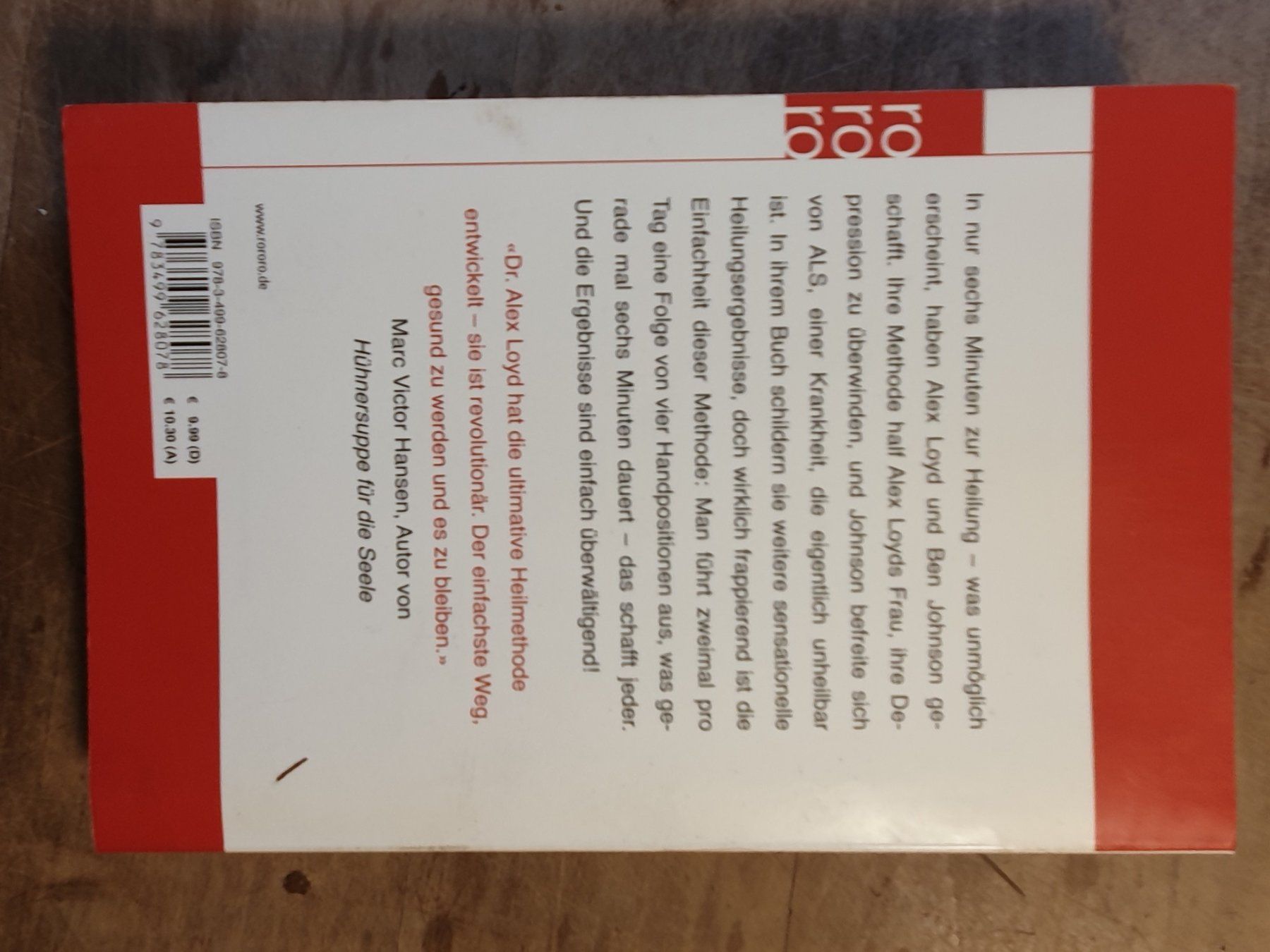 Libri: The Healing Code Alex Loyd Ben Johnson RoRoRo – Usato da Zürich venduto da loosebone 1