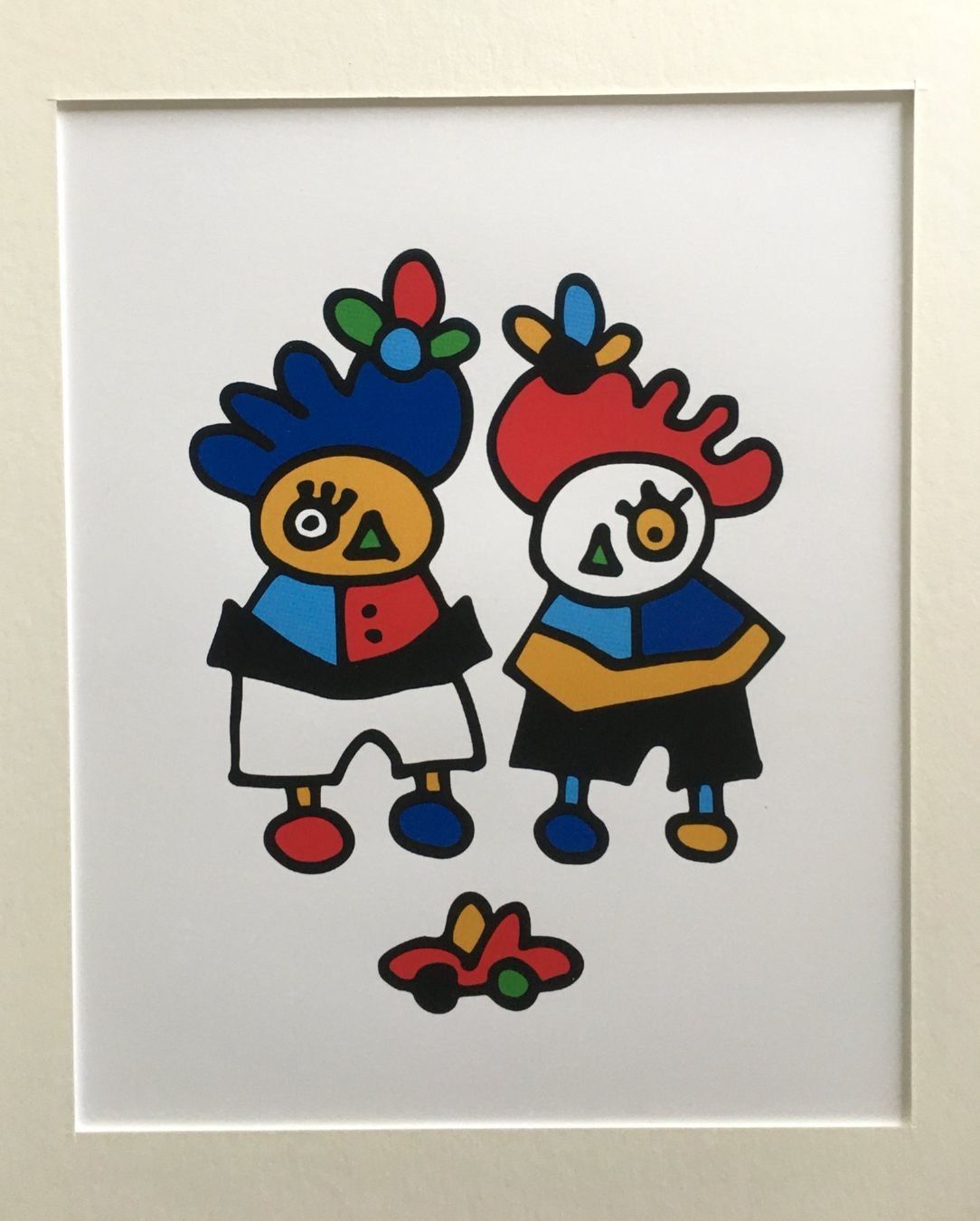 Grafica & Litografie: Otmar Alt  2 SERIGRAPHIEN "Sternzeichen: Zwillinge/Stier " – Usato da Nennigkofen venduto da babag 2