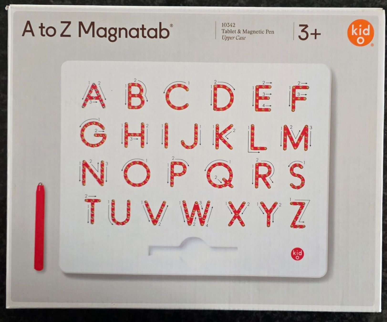 Spielzeuge: Buchstaben ABC / Magnettafel und Magnetstift – Gebraucht aus Mümliswil von muzimo 4