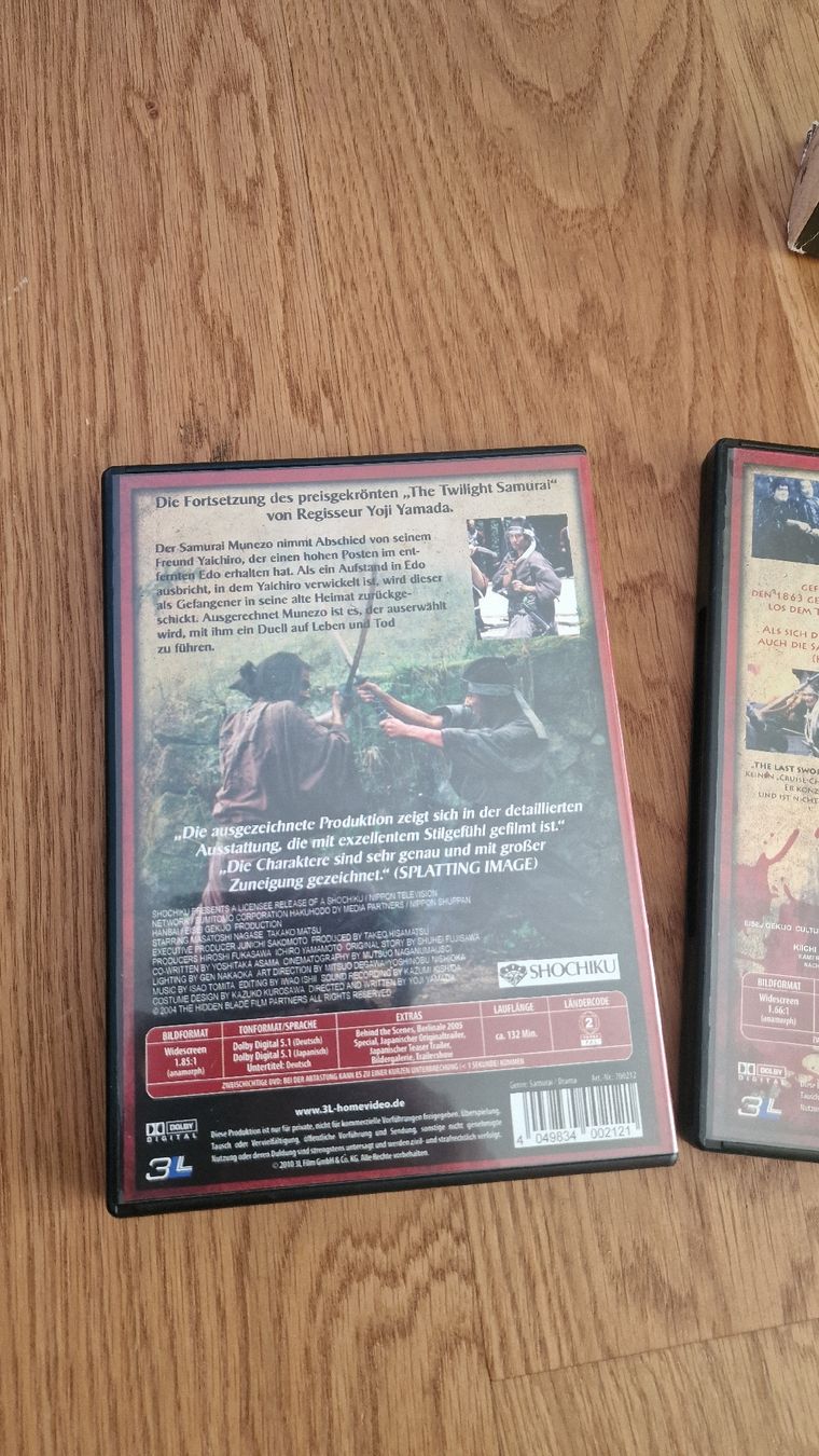 Tutti i DVDs: Samurai Legends 3 Disc Collection DVD Box Set Rare Sammlung  – Usato da Urtenen-Schönbühl venduto da Saints67 4
