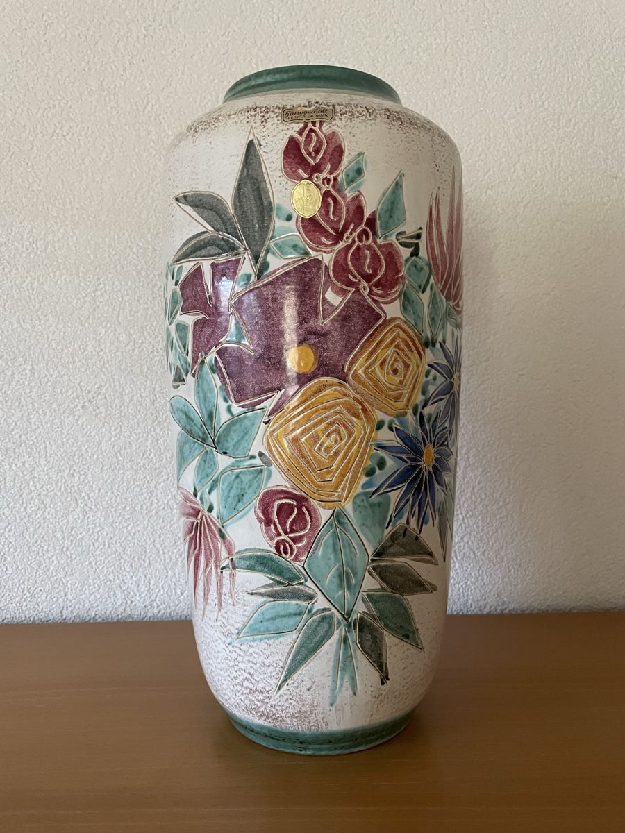 Vasi & Recipienti: West Keramik Bodenvase 60er Jahre – Usato da Fislisbach venduto da ahue 1