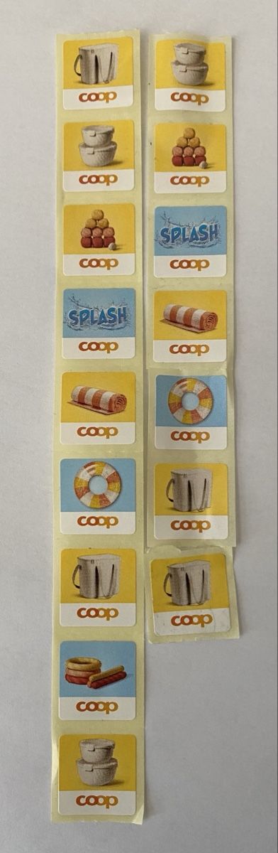 Coop Timbres & points: Coop Sticker Sammelmarken  – Neuf avec emballage d'origine à Allschwil par Deal_Tiger99