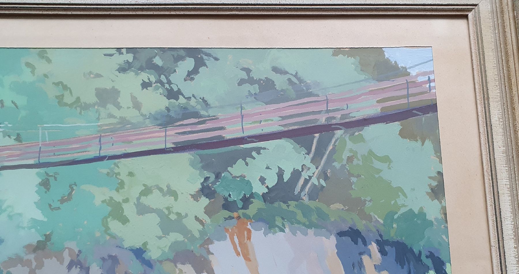Dipinti: Bild -  P. Manser 1951 - Sitter – Usato da Kreuzlingen venduto da Rschweiz1 4