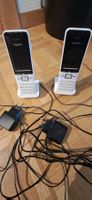 Gigaset Schnurlostelefon Set weiss zwei Mobilteile