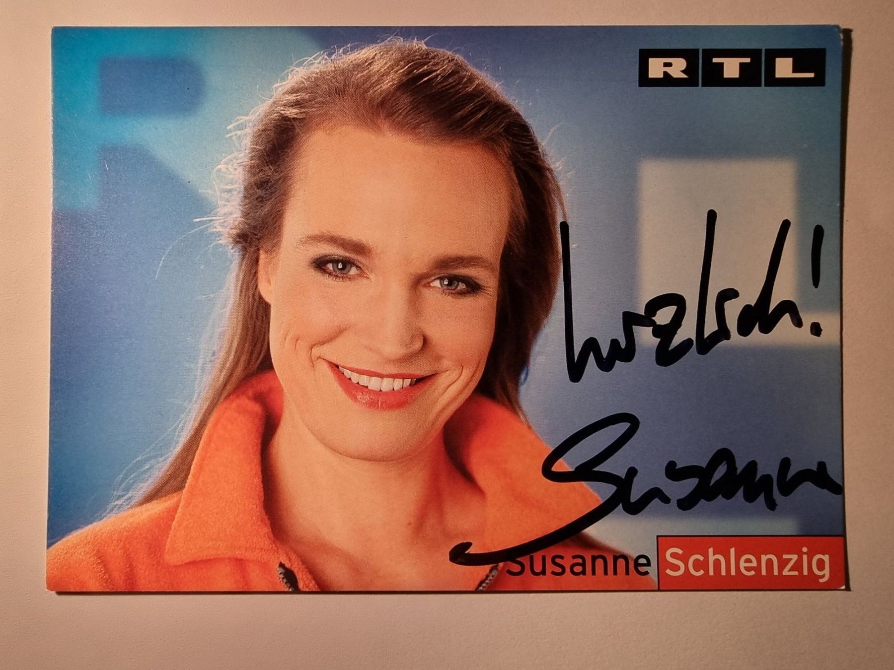 Autografi: Susanne Schlenzig Originalautogramm "Hinter Gittern" – Usato da Winterthur venduto da Christinakim