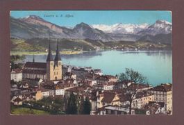 LUZERN - Hofkirche - 1911