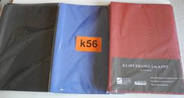 Bewerbungsmatten, verschiedene Farben, k55