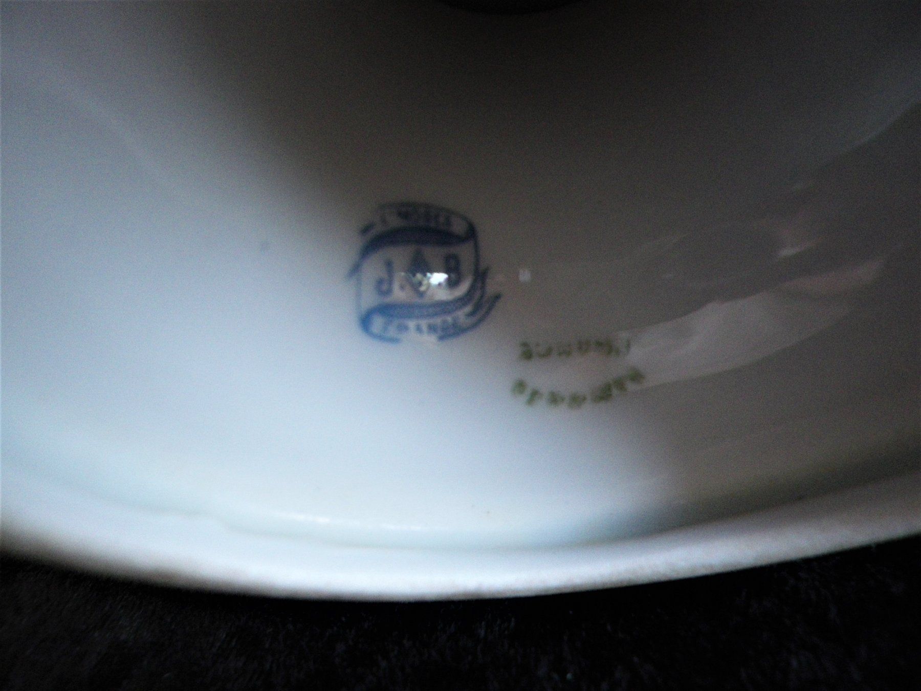 Ciotole: Fuss-Schale Limoges mit Blumendekor – Usato da Reinach BL venduto da Annodomini 4
