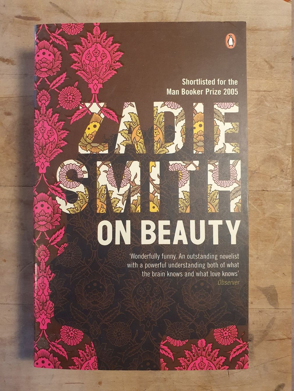 Libri: On Beauty Zadie Smith Penguin – Usato da Zürich venduto da loosebone