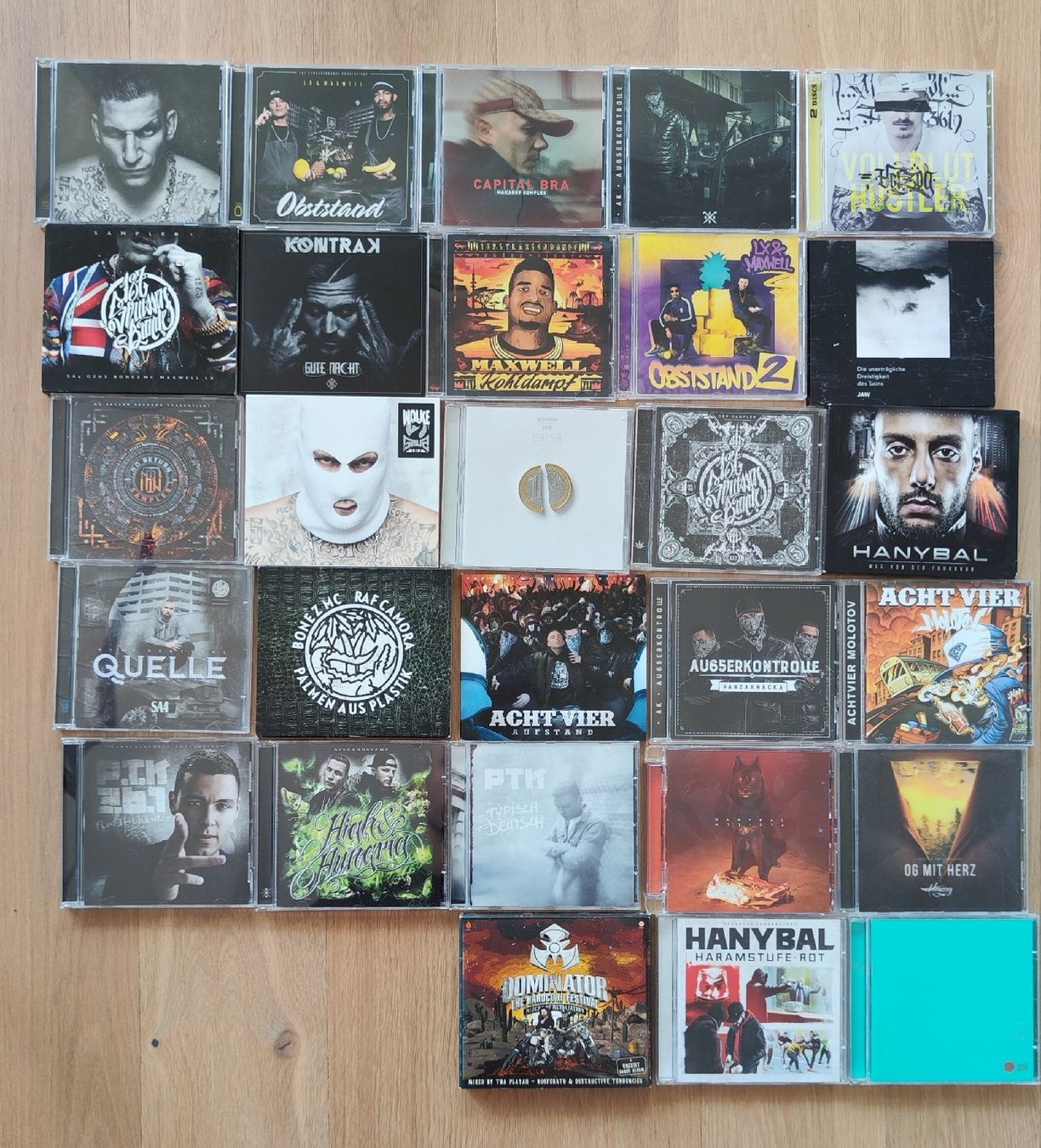 CDs: Deutschrap/Hip-Hop CD Sammlung – Gebraucht aus Zuchwil von KohlaMagic