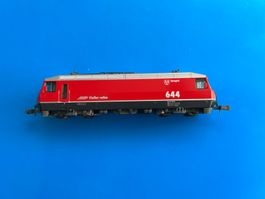 Kato RhB Rhätische Bahn Ge 4/4-III "Savognin" 644 Spur N