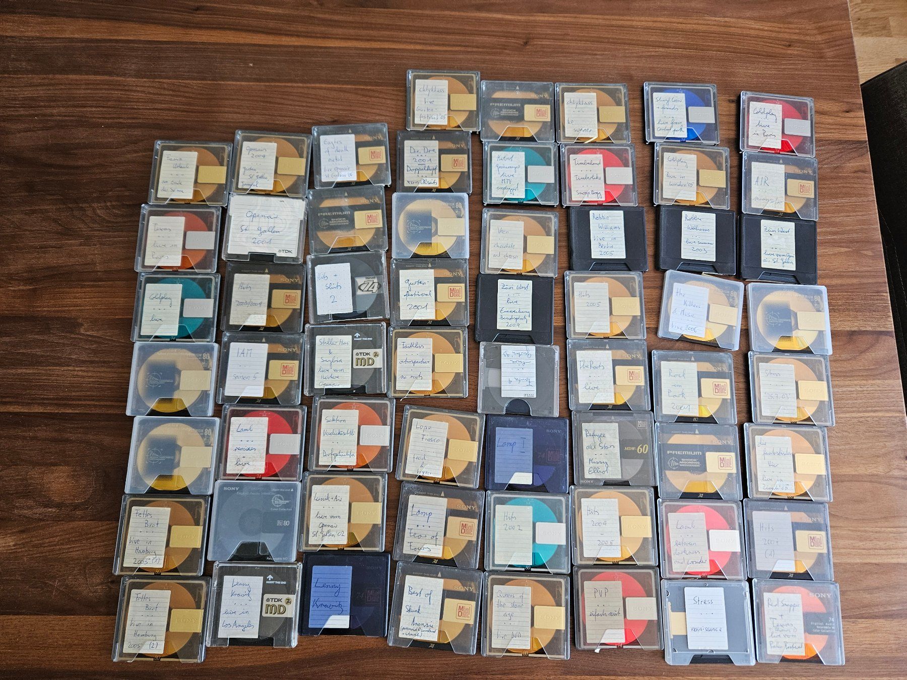 Minidisc: 61 Minidiscs bespielt – Usato da Liebefeld venduto da chr97f