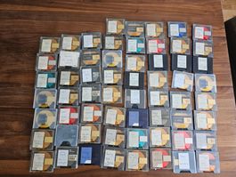 61 Minidiscs bespielt