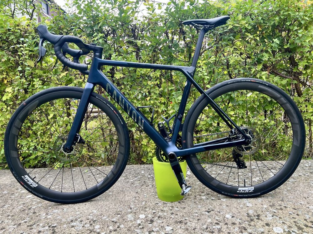 Canyon Ultimate CF SLX 8 AXS Rennrad Deep Ocean Grösse M (D'occasion) à ...