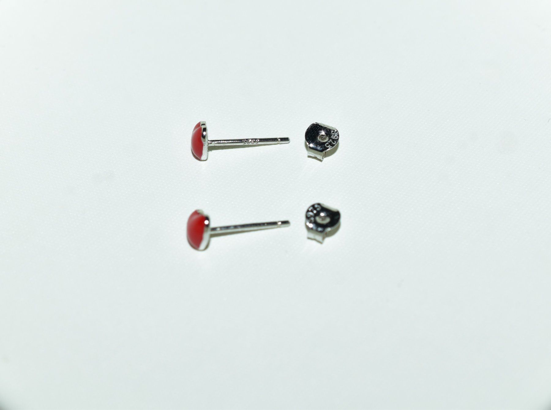 Orecchini pendenti & Orecchini a lobo: Ohrstecker aus Sterling Silber "Herz", Neu – Nuovo e nell'imballaggio originale da Laufen venduto da flowerfan 3