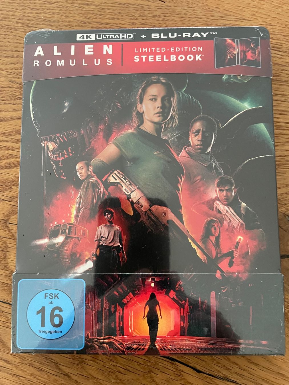 Alle DVDs: Alien Romulus Steelbook 4K UHD Bluray – Neu und originalverpackt aus Schötz von