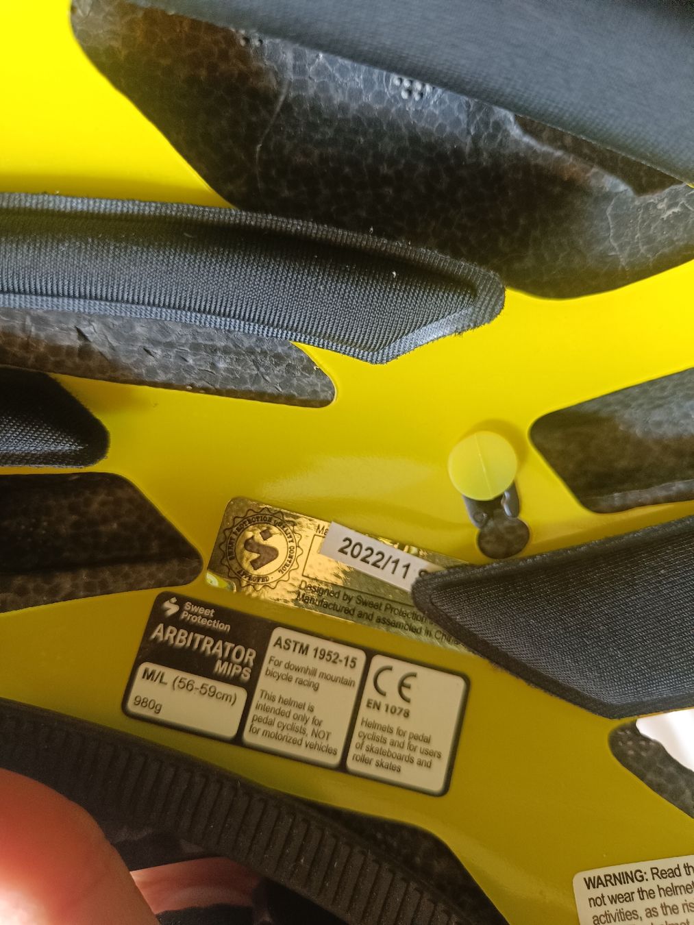 Sweet Protection Caschi: Casco Sweet Protection Arbitrator MIPS nero taglia M – Usato da Dino venduto da bin_2zfr 3