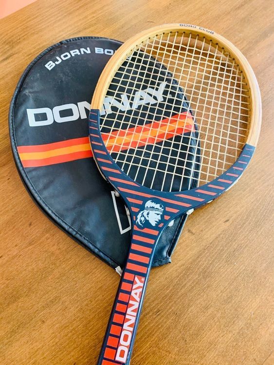 Raquette De Tennis Bjorn Borg Donnay Allwood Vintage - Avec étui