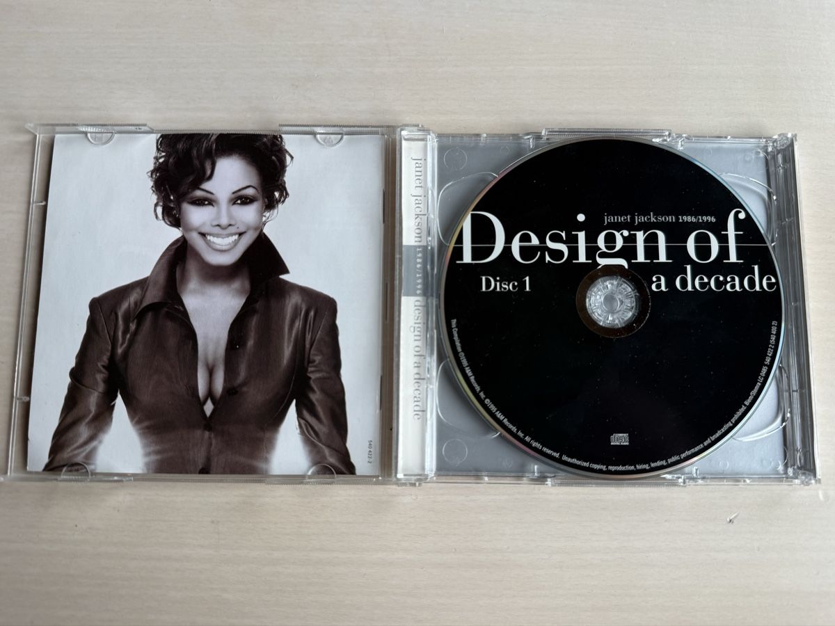CD: Janet Jackson - Design of a Decade Doppel-CD – Usato da Oberried Brienz venduto da Chyara 2