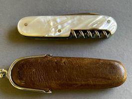 Antikes (1923-33) Victorinox/Jnoxyd 91 mm Perlmutt - Rarität