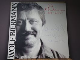 Schallplatte 2x Wolf Biermann