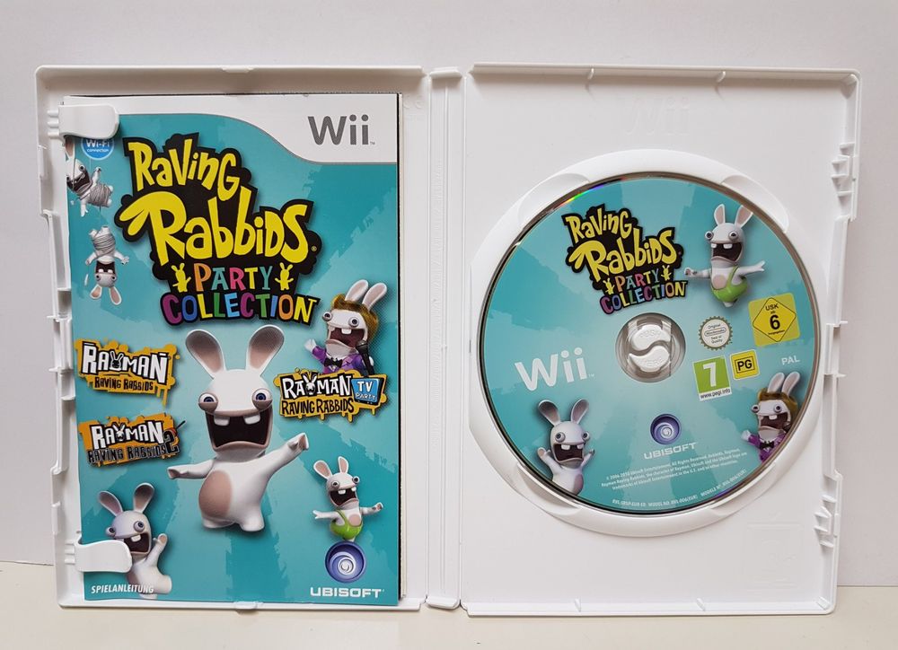 Raving Rabbids Party Collection 3 Spiele in 1 Wii | Kaufen auf Ricardo