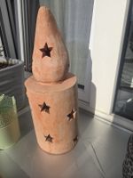 Deko Kerze Ton Kerze Garten Valkon Weihnachten Deko Kerze