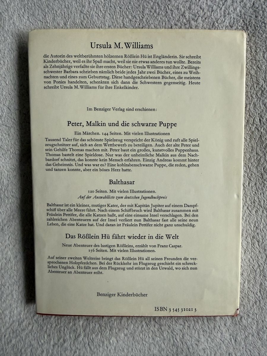 Libri: Kinderbuchklassiker Das Rösslein Hü – Usato da Elgg venduto da dan_f8gv 3