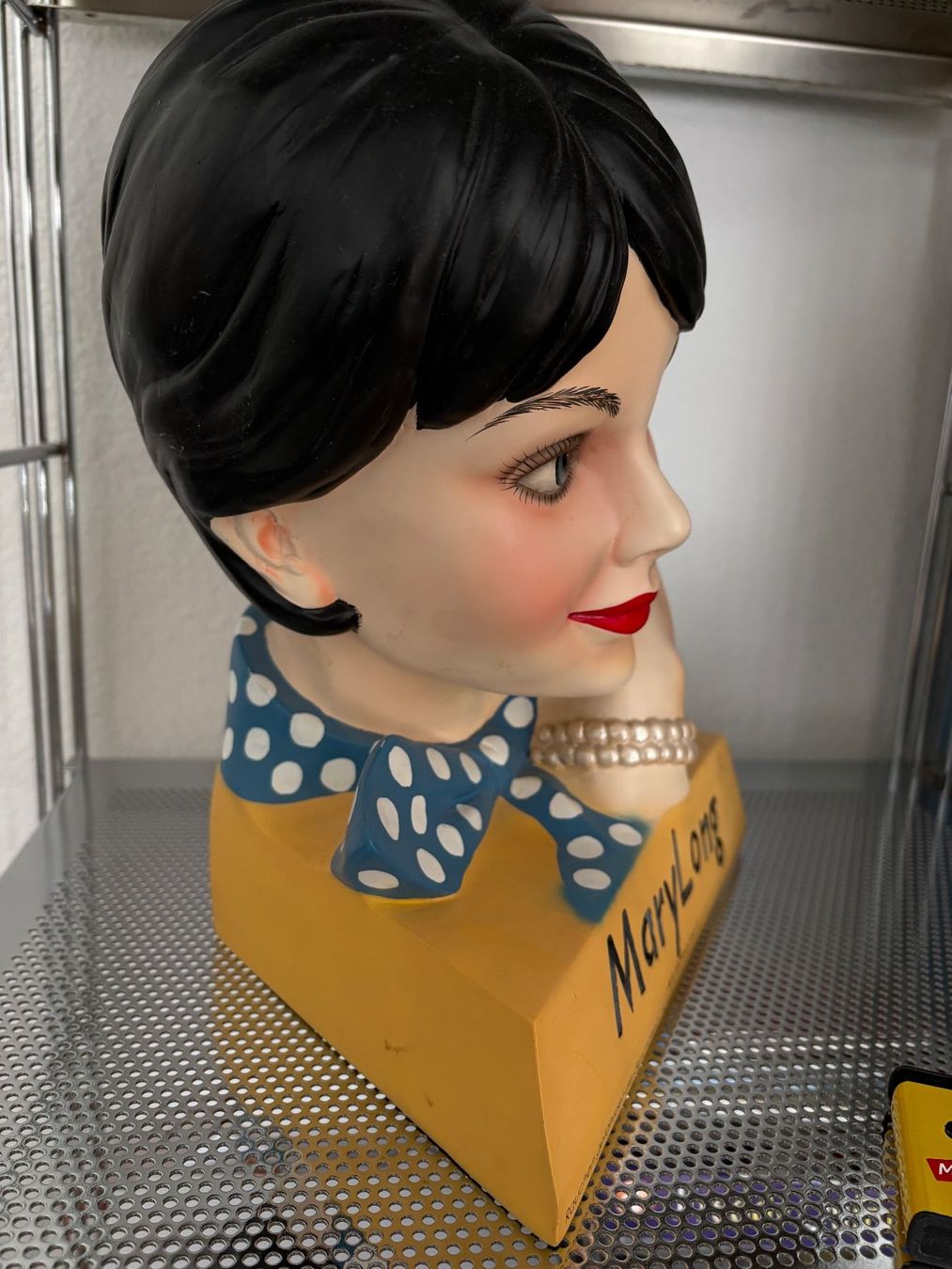 Figuren: Vintage - Büste Mary Long mit original Zigarette, 30 cm h – Gebraucht aus Lausen von Zotty1 2