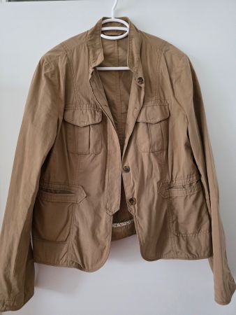 tolle Übergangsjacke in beige-braun