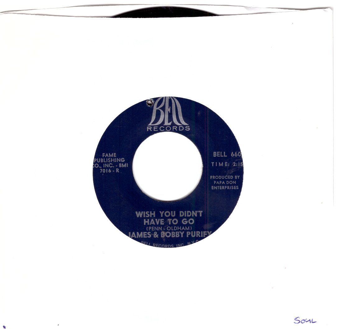 Vinyles: JAMES & BOBBY PURIFY – D'occasion à Bassersdorf par house-of-vinyl