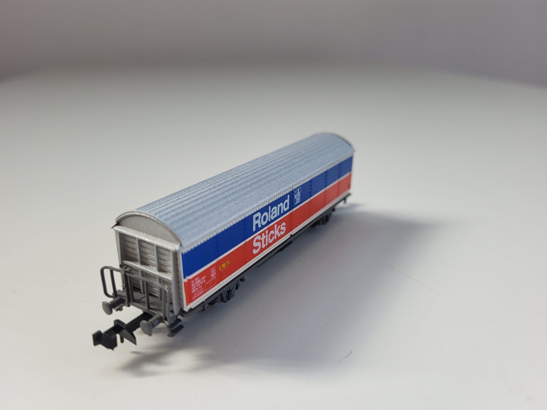 Roco Modellini di ferrovie: Roco 25224   SBB Schiebewandwagen "Roland" – Usato da Brügg BE venduto da POU-BELLE 2
