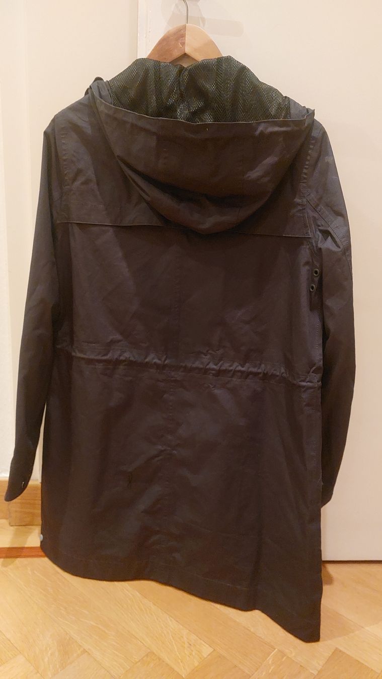 Hunter Giacche: Hunter Original Cotton Blend Rain Coat, size S, Navy – Usato da Zürich venduto da Lolaad 1