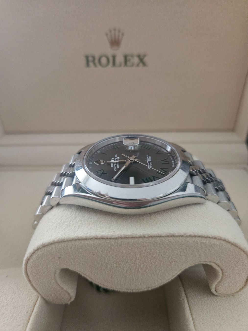 Rolex Montres: Rolex Datejust Wimbledon 41 - 126300 – D'occasion à Horgen par icardo1950 4