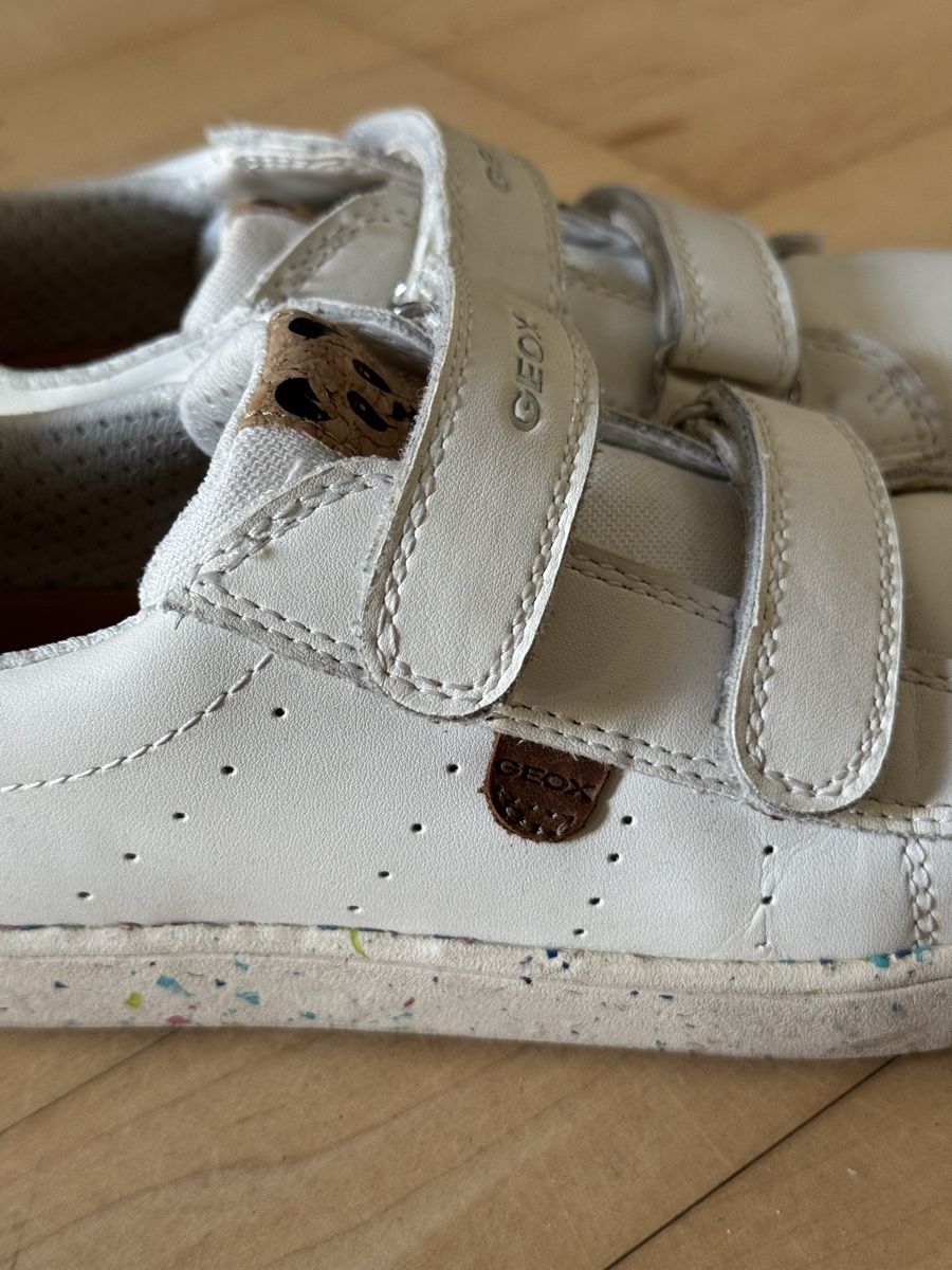Geox Schuhe für Jungen: GEOX Panda Sneaker Weiss Gr. 33 – Neu (gemäss Beschreibung) aus Basel von mot_2r9g 6