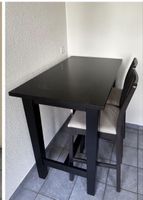 High table with 4 chairs