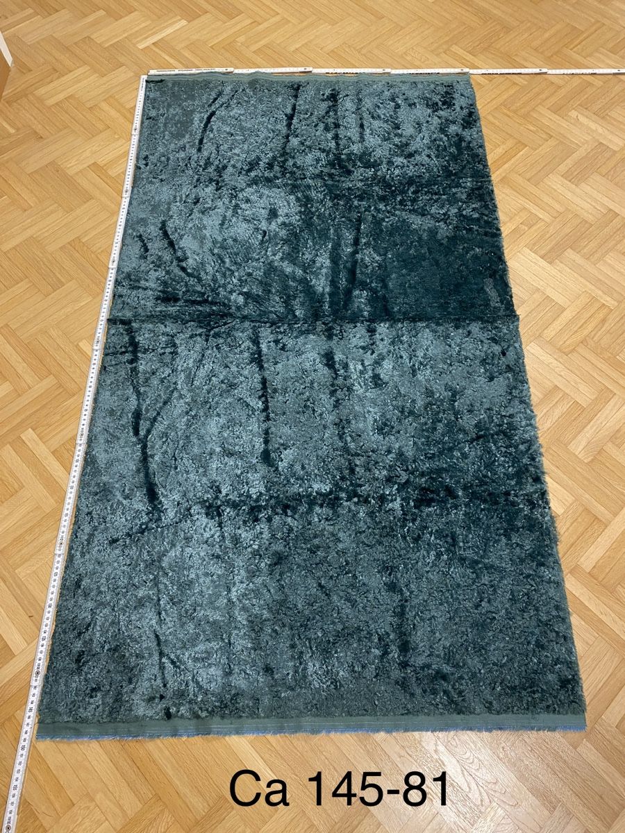 Tessuti: flauschiger Langflorstoff, Türkis ca. 145x81cm – Usato da Flawil venduto da sonnengeist 1