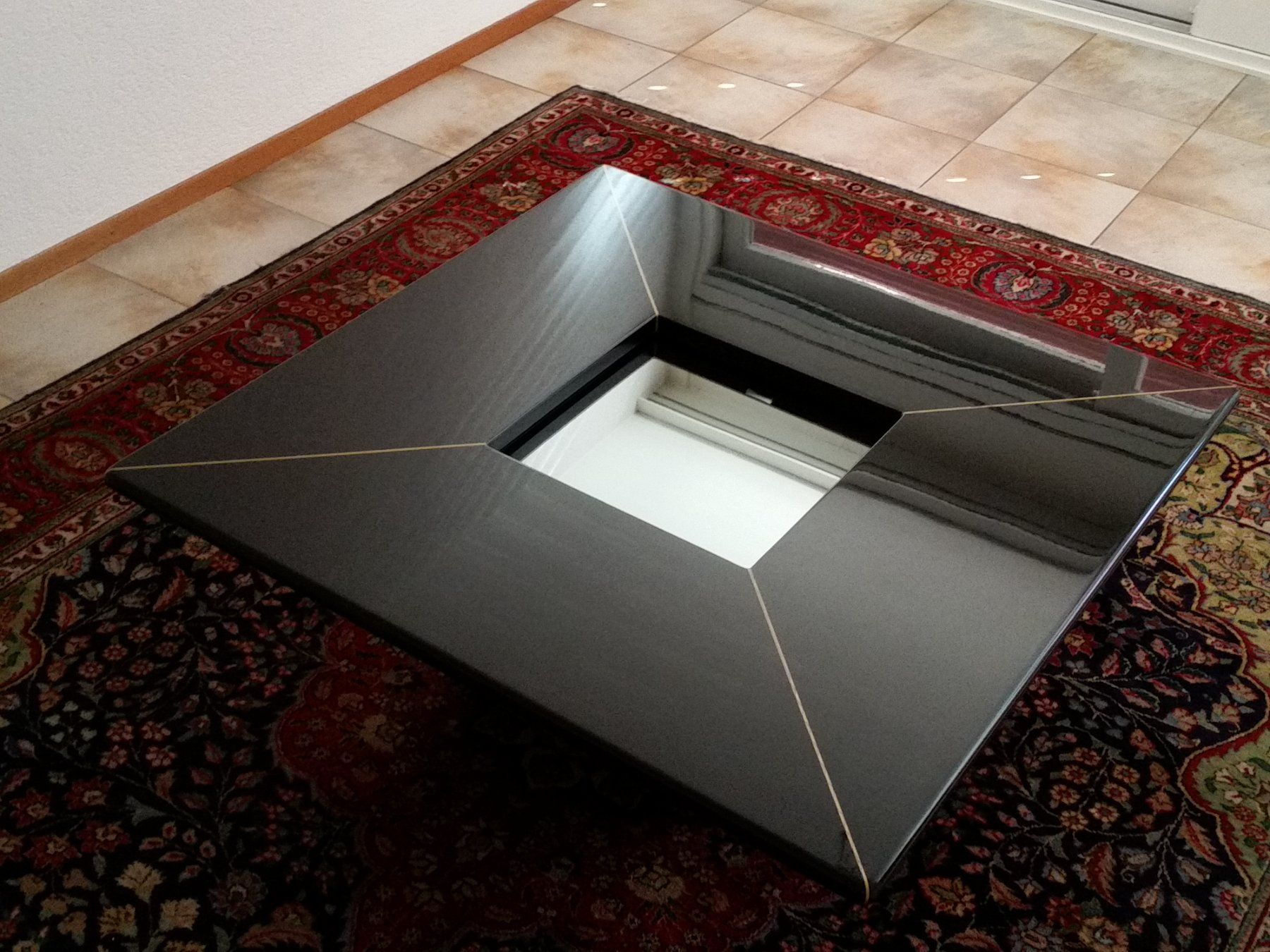 Tavoli: Design italien - Willy Rizzo - Table basse carrée – Usato da Sion venduto da Truffe5
