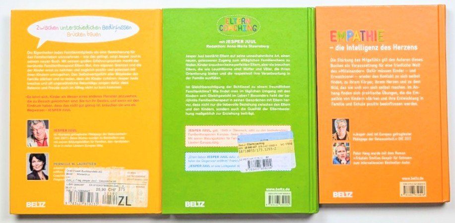 Libri: 3 Jesper Juul Bücher – Nuovo (secondo la descrizione) da Wängi venduto da ABIZONE-86 1
