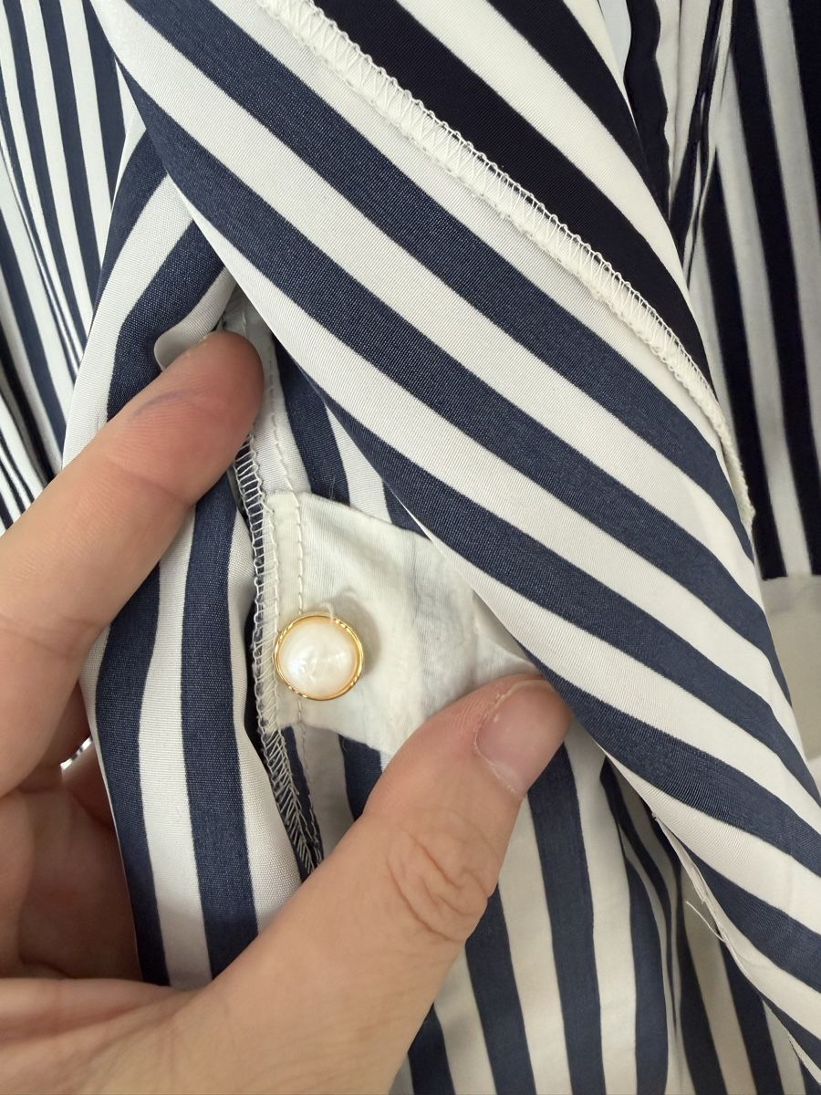 Blusen: Vintage Bluse Streifen Grösse M – Gebraucht aus Zürich von Ambrette9 4