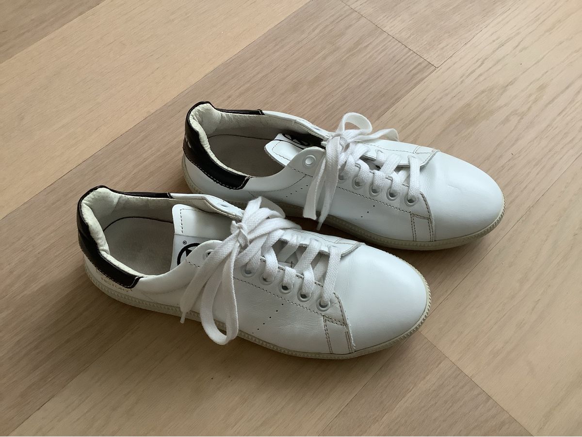 Momino Scarpe da donna: Sneaker, Momino, Leder, weiss, Gr, 37 – Nuovo (secondo la descrizione) da Cham venduto da capalari 1