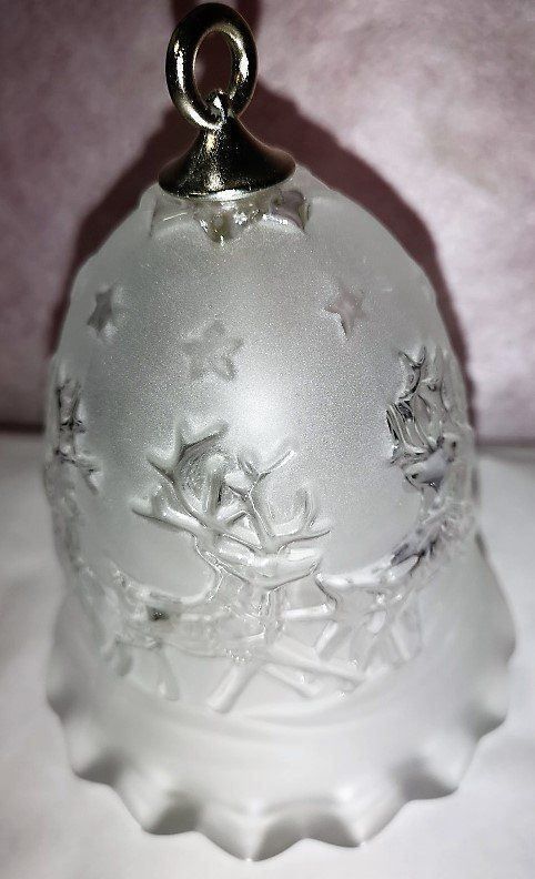 Campanacci mucche: Weihnachtsglocke Glas – Usato da Lutzenberg venduto da Pinschi01 4