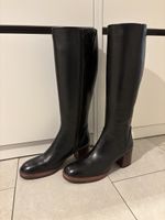 NORA Damenstiefel schwarz – Grösse 40 – neu & ungetragen
