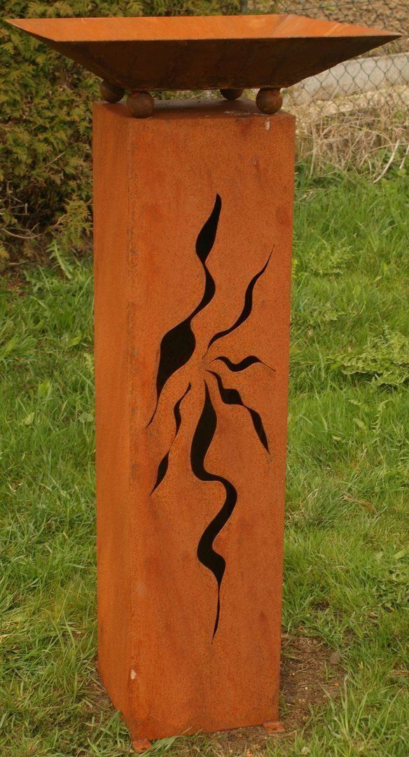 Sculptures & Statues: Rostsäule 100 cm – Neuf avec emballage d'origine à Malters par chaufhuesli