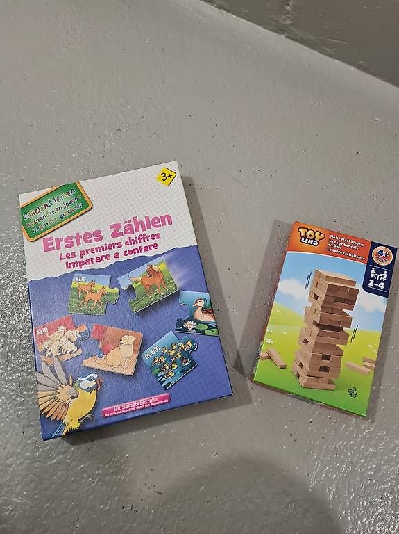 Giochi: Diverse Spieleset, Memory, Domino, Mikkado usw. – Usato da Wigoltingen venduto da Chanti.89 2