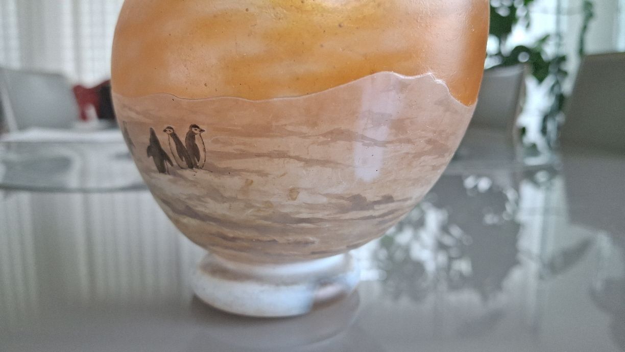 Daum Vase & Récipients: DAUM NANCY, COUPE "NAVETTE" – D'occasion à Zürich par golden48 5