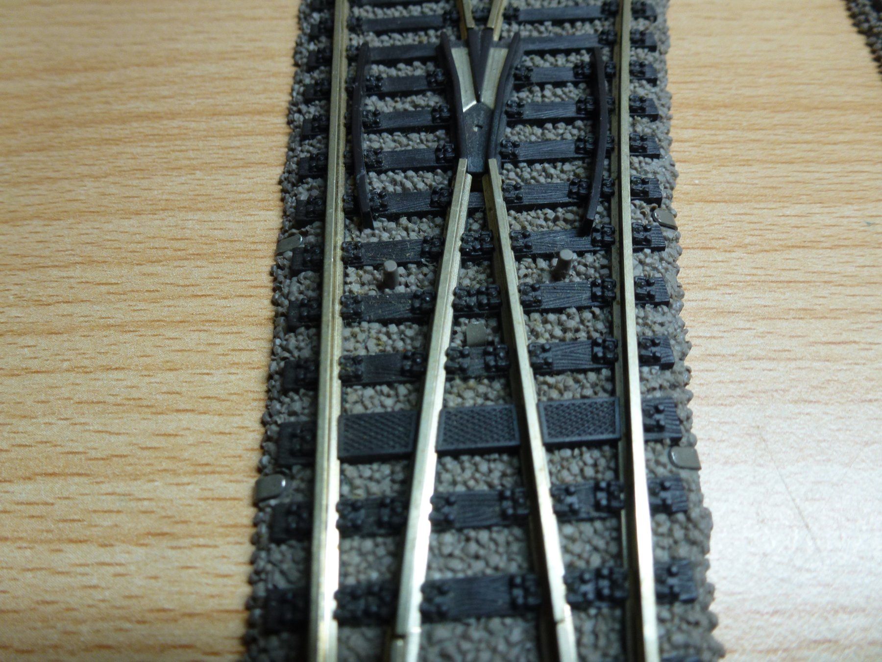 Fleischmann Modelleisenbahnen: Fleischmann H0 Profigleis 2xWeiche rechts 6140 – Gebraucht aus Hombrechtikon von Se9 6
