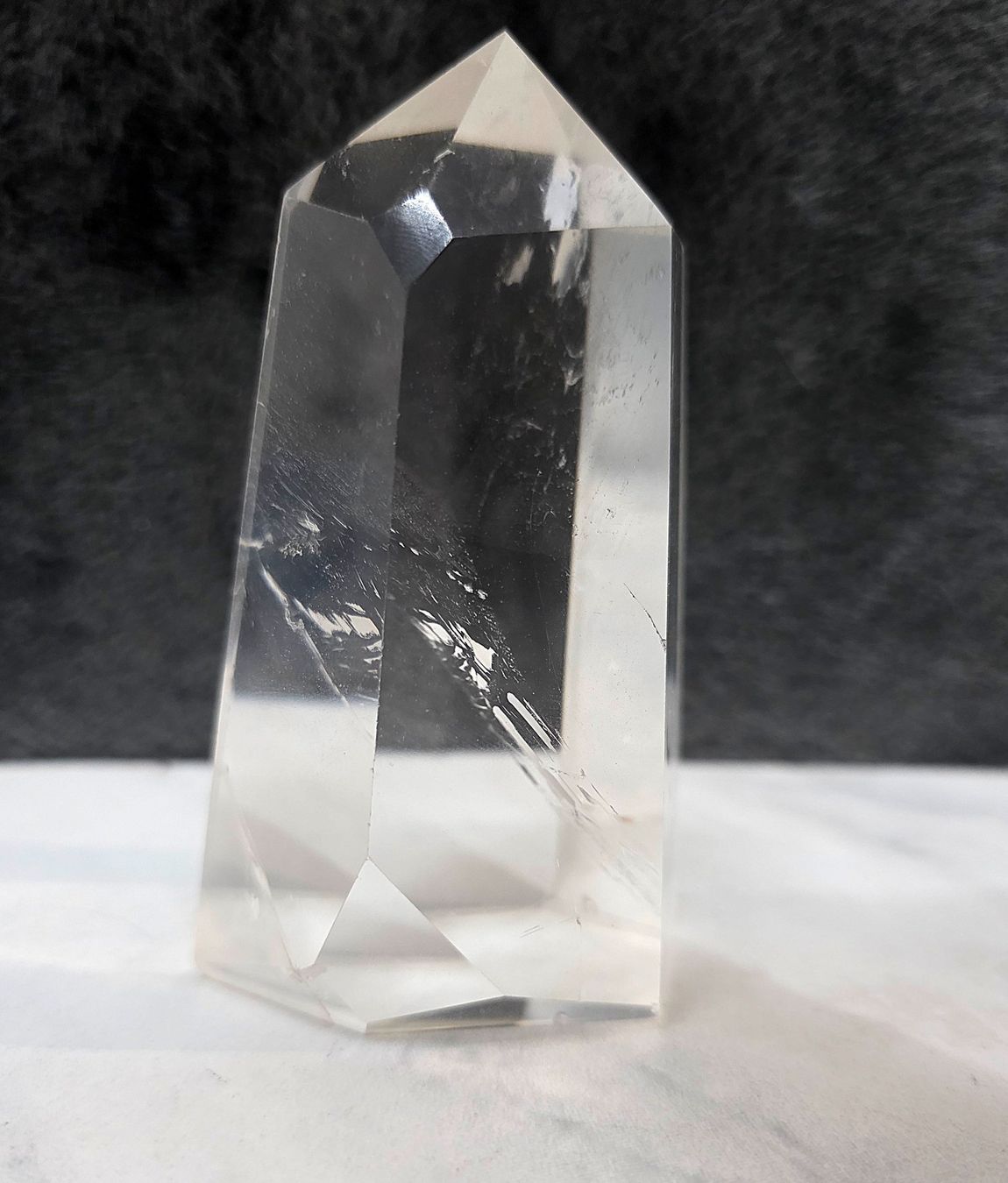 Minerali & Pietre curative: Bergkristall Obelisk CQ4 361g – Nuovo e nell'imballaggio originale da Matzingen venduto da Shay_Crystalz 1