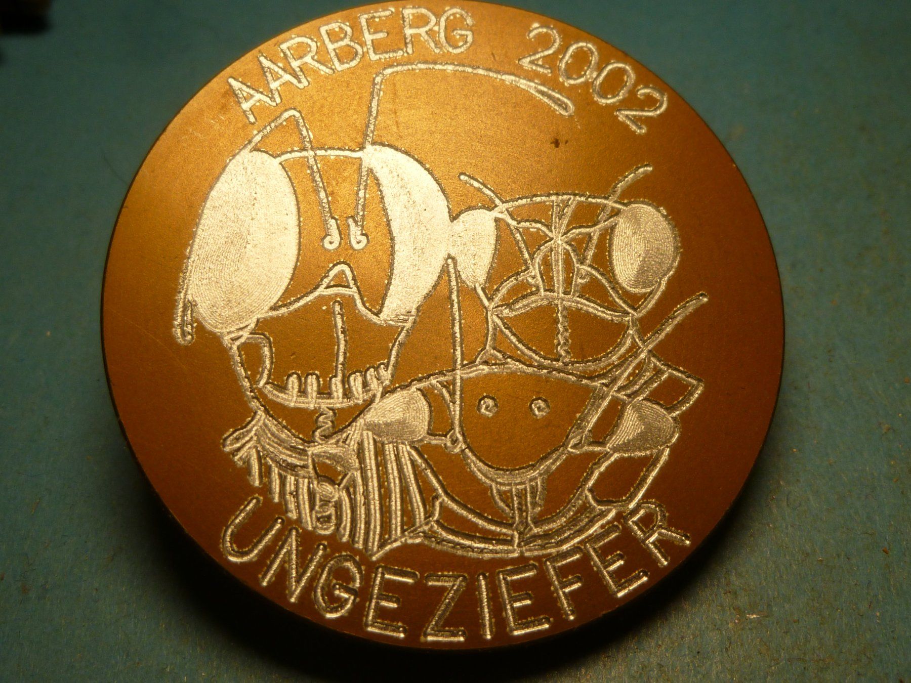 Plaquettes & Badges: AARBERG 2002 BRONZE – D'occasion à Ried (Muotathal) par Mandarin02